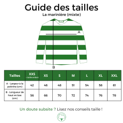 Coton Vert Marinière Coton Biologique -Thinking Mu Soldes 13 b26fdb3a 90f2 4ce3 9386 f2260499a452