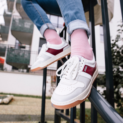 Meeko Baskets Cuir De Pomme Bordeaux - Kiboko -Thinking Mu Soldes 14 10 d2dca52a c27f 4339 a78a 5c02ea15c5e5