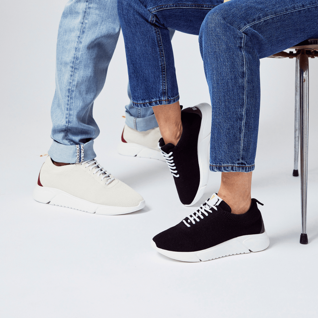 Balt Baskets Noires En Fibres Recyclées - Knit Restart 10 Balt Baskets Noires En Fibres Recyclées - Knit Restart – Image 8