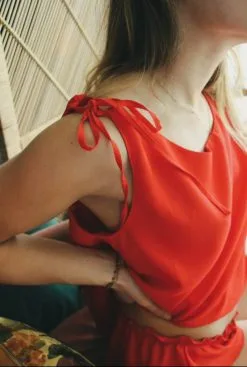 Carlotta Top Coton Upcyclé - Chamade