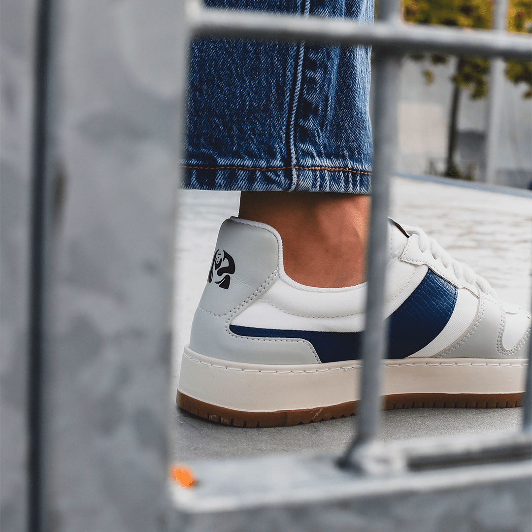 Meeko Baskets Cuir De Pomme Bleu - Kiboko 12 Meeko Baskets Cuir De Pomme Bleu - Kiboko – Image 10