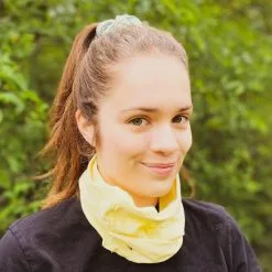 Ozaelle Tour De Cou Sport En Coton Biologique - Iris