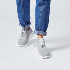 Balt Baskets Grises En Fibres Recyclées - Knit Restart -Thinking Mu Soldes 30 min