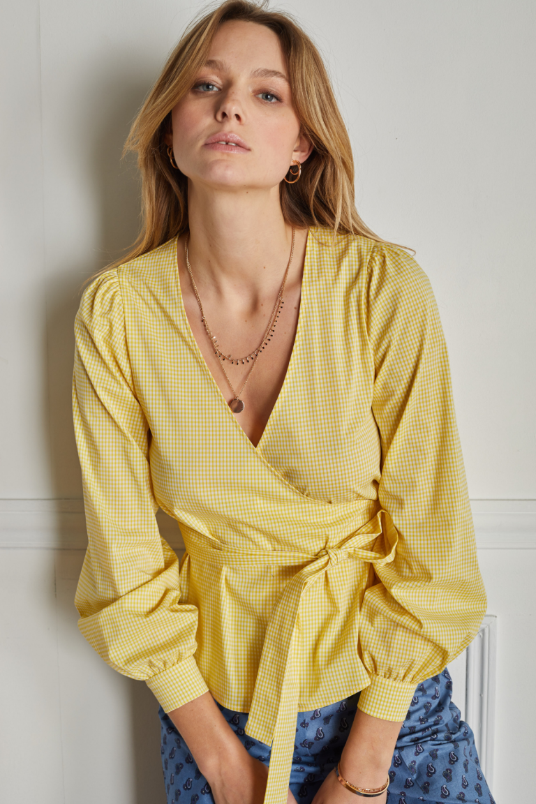 BAGARREUSE Top Coton Upcyclé - Bali 4 BAGARREUSE Top Coton Upcyclé - Bali – Image 2