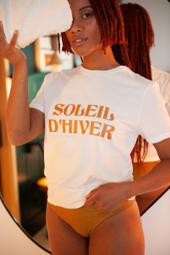Les Sirènes T-shirt Coton Biologique - Soleil D'hiver