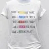 Aatise T-shirt "Sous La Jupe Des Filles" Lin - Zumoi -Thinking Mu Soldes 5381