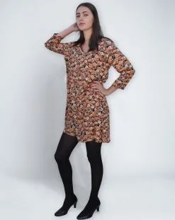 Aatise Robe Manche 3/4 Lenzing® Ecovero® - Zelda 9 Aatise Robe Manche 3/4 Lenzing® Ecovero® - Zelda -Thinking Mu Soldes 5996