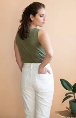 Avani Débardeur Lin Biologique - Lilas -Thinking Mu Soldes 708A0638