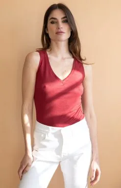 Avani Débardeur Lin Biologique - Lilas