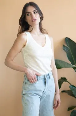 Avani Débardeur Lin Biologique - Lilas