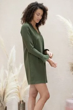 Avani Robe Tencel® - Henne -Thinking Mu Soldes 708A5632