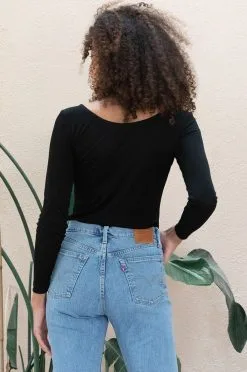 Avani Top Tencel® - Laurier -Thinking Mu Soldes 708A6111