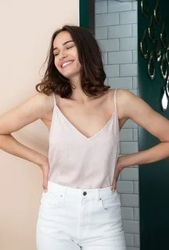 Avani Débardeur Tencel® - Caraco Adénia -Thinking Mu Soldes 708A7806