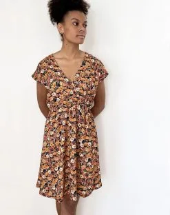 Aatise Robe Lenzing® Ecovero® - Zomi -Thinking Mu Soldes 7609