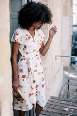 Aatise Robe Coquelicot Lenzing® Ecovero® - Zargot