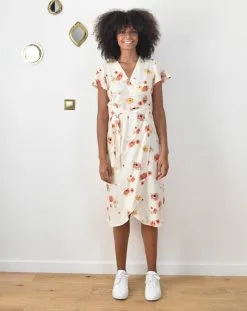 Aatise Robe Coquelicot Lenzing® Ecovero® - Zargot -Thinking Mu Soldes 8092