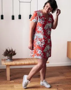 Aatise Robe Rouge Lenzing® Ecovero® - Zelda