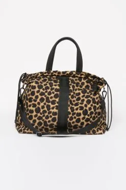 ACE Bag Totebag En Econyl® - Ace -Thinking Mu Soldes ACE Tote Bag Leopard front