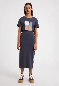 Armedangels T-shirt Coton Biologique - Nelaa 10 Armedangels T-shirt Coton Biologique - Nelaa -Thinking Mu Soldes ARMEDAGNELS T shirt NELAA bleu 4 cfa2966c 83d6 4340 bea5 25ed902cdc2a