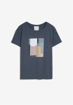 Armedangels T-shirt Coton Biologique - Nelaa 11 Armedangels T-shirt Coton Biologique - Nelaa -Thinking Mu Soldes ARMEDAGNELS T shirt NELAA bleu 5 7a3465b4 b852 404d aa2a eb1840ac7e4e