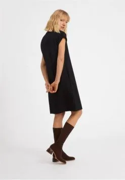 Armedangels Robe Courte Ecovero - Hawaa -Thinking Mu Soldes ARMEDANGELS Robe HAWAA noir 5 5992dbe8 81a6 48e8 b60d 5ece455e27df