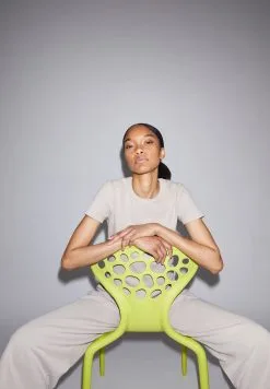 Armedangels T-shirt Coton Biologique - Kardaa -Thinking Mu Soldes ARMEDANGELS tshirt KARDAA sable 4