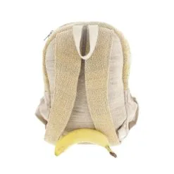 Bhangara Sac à Dos Chanvre - Bara -Thinking Mu Soldes BHANGARA Sac BARA safran 3