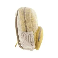 Bhangara Sac à Dos Chanvre - Bara -Thinking Mu Soldes BHANGARA Sac BARA safran 4