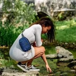 Bhangara Sac Banane - Budhi -Thinking Mu Soldes BHANGARA Sac BUDHI bleu 3