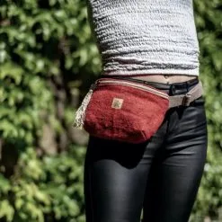 Bhangara Sac Banane - Budhi -Thinking Mu Soldes BHANGARA Sac BUDHI rouge 5