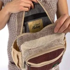 Bhangara Sac à Dos Chanvre - Sunsari -Thinking Mu Soldes BHANGARA Sac SUNSARI marron 2 aba80269 5e8d 463f b1ea 04b0fd8f38b0