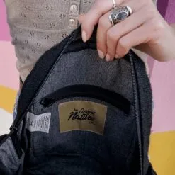 Bhangara Sac à Dos Chanvre - Sunsari -Thinking Mu Soldes BHANGARA Sac SUNSARI noir 3