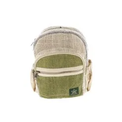 Bhangara Sac à Dos Chanvre - Sunsari -Thinking Mu Soldes BHANGARA Sac SUNSARI vert