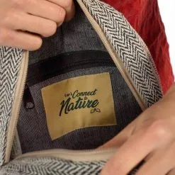 Bhangara Sac à Dos Chanvre - Sunsari -Thinking Mu Soldes BHANGARA Sac SUNSARI vert 4