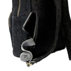 Bhangara Sac à Dos Chanvre - Uttara 34 Bhangara Sac à Dos Chanvre - Uttara -Thinking Mu Soldes BHANGARA Sac UTTARA noir 4 1