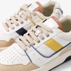 Caval Baskets En Cuir - Sunset Blue -Thinking Mu Soldes BOOMERANGJAUNE detail