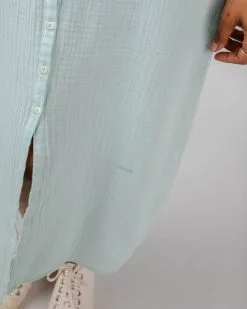 Brava Fabrics Robe Coton Biologique - Bubble Strap -Thinking Mu Soldes BRAVA FABRICS Robe BUBBLE STRAP vert 6