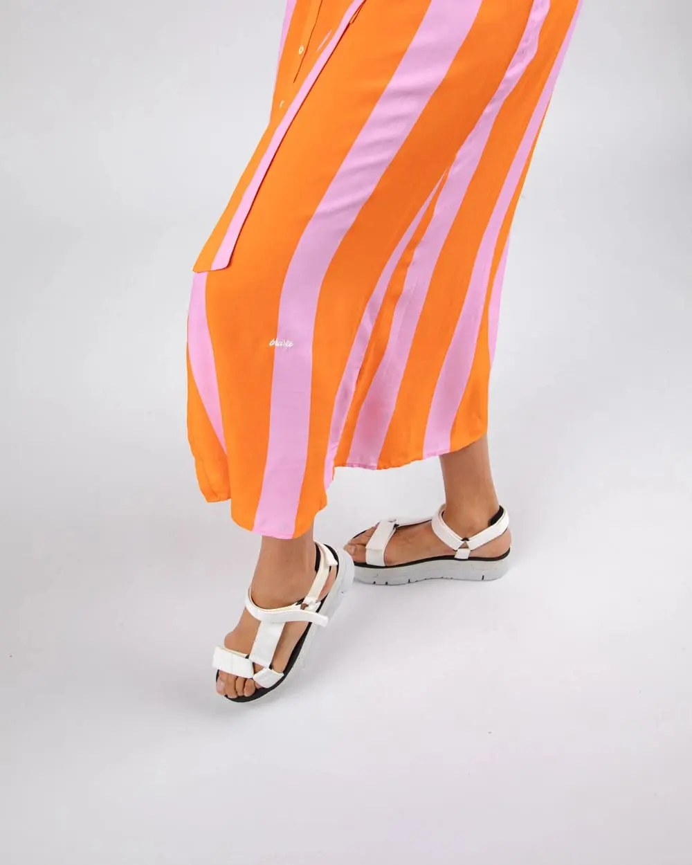 Brava Fabrics Robe Lenzing® Ecovero® - Color Block – Image 5