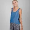 Brava Fabrics Débardeur Tencel® - Tank Top Denim -Thinking Mu Soldes BRAVA FABRICS Top DENIM indigo