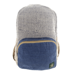 Bhangara Sac à Dos Chanvre - Bara -Thinking Mu Soldes Bara azur sac a dos