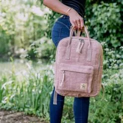 Bhangara Sac à Dos Chanvre - Sonam -Thinking Mu Soldes Bhangara sac a dos compact chanvre SONAM PECHE4