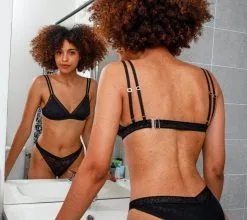 BOTT Lingerie Soutien-gorge En Fibres Recyclées - La Teuf 11 BOTT Lingerie Soutien-gorge En Fibres Recyclées - La Teuf -Thinking Mu Soldes Bott lingerie soutien gorge sans armatures culotte la teuf ecoresponsable sw