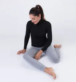 CasaGIN Col Roulé Tencel® 17 CasaGIN Col Roulé Tencel® -Thinking Mu Soldes CASAGIN Col roule Noir 3 0031 d04548ec b569 48ed b22f e1ca683de591