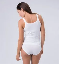 CasaGIN Débardeur Tencel® 51 CasaGIN Débardeur Tencel® -Thinking Mu Soldes CASAGIN Debardeur Blanc 2