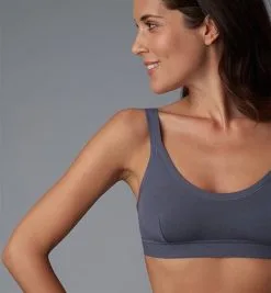 CasaGIN Soutien-gorge Tencel® -Thinking Mu Soldes CASAGIN Soutien gorge Anthracite