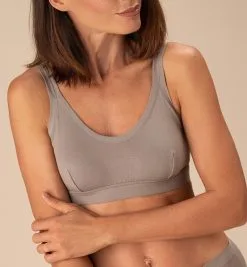 CasaGIN Soutien-gorge Tencel® -Thinking Mu Soldes CASAGIN Soutien gorge Taupe 0120