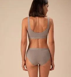 CasaGIN Soutien-gorge Tencel® -Thinking Mu Soldes CASAGIN Soutien gorge Taupe 4 0119