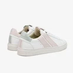 Caval Baskets En Cuir - Pastel Flamingo -Thinking Mu Soldes CAVAL baskets depareillees pastel flamingo 34
