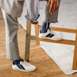 Baskets En Cuir - Caval X Handicap International -Thinking Mu Soldes CHA5103