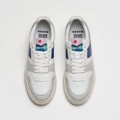 Meeko Baskets Cuir De Pomme Bleu Nuit - Kiboko -Thinking Mu Soldes CopiedeMEEKOTOP02